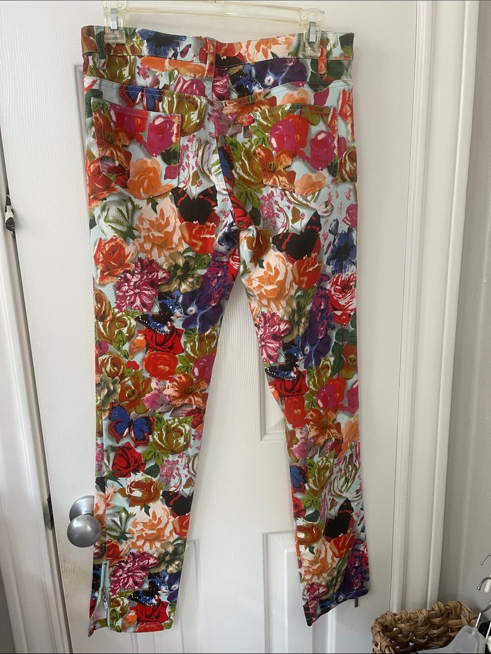 Alberto Makali Multicolor Floral Skinny Jeans - Picture 4 of 6